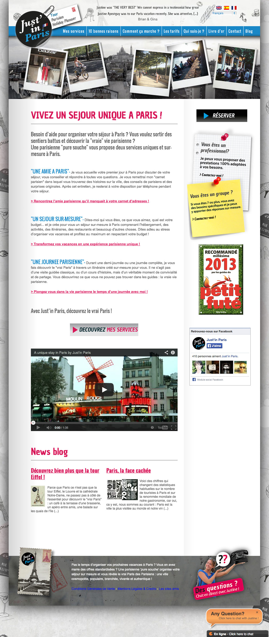 création site internet responsive agence de voyage paris
